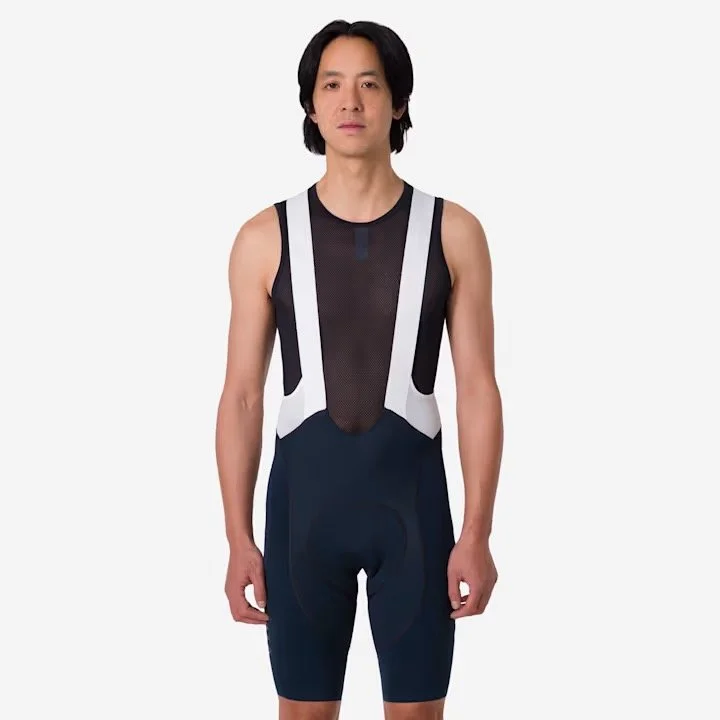 RAPHA Pro Team Bib Shorts II Regular Black/White Men — Cycle